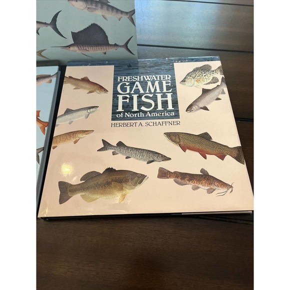 Salt Water Game Fish of North America by H.Schaffner Lot Of 2 Set - Picture 4 of 7